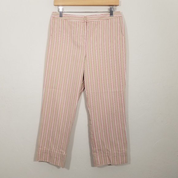 LOFT Pants - LOFT Petites Stripes Capri Pants Size 8P